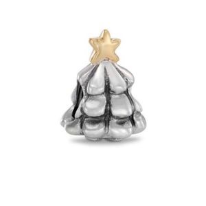 PANDORA Christmas Tree Gold Star Charm